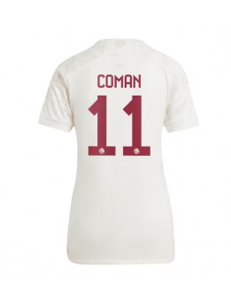 Bayern Munich Kingsley Coman #11 Ausweichtrikot für Frauen 2023-24 Kurzarm